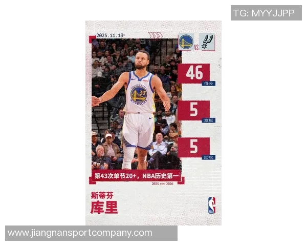 库里生涯第72次40分表现追平杜兰特并列NBA历史第九位